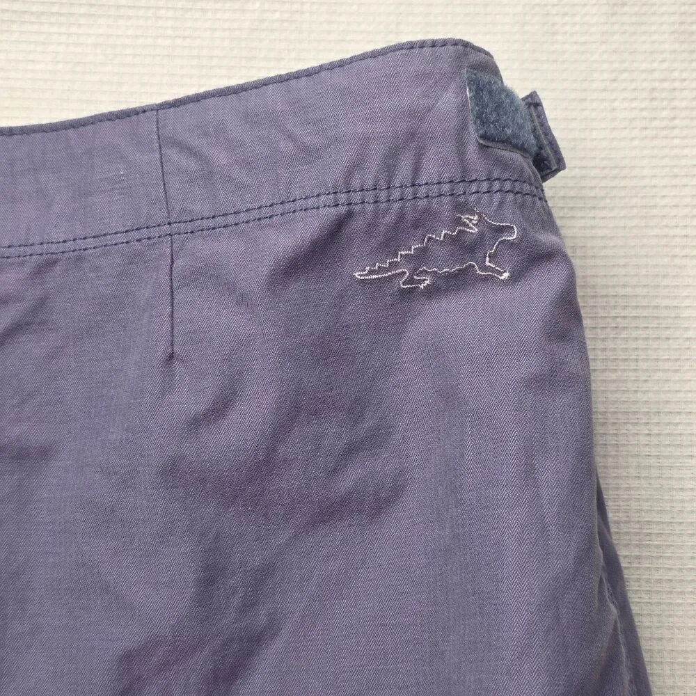 Horny Toad Cargo Skirt Women’s Size 12 Purple Pockets Athleisure Summer Travel